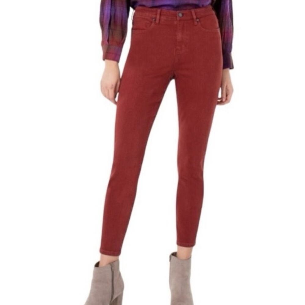 Liverpool Los Angeles The High Rise Ankle Jeans Cherry Wood (Rust) Size 4/27